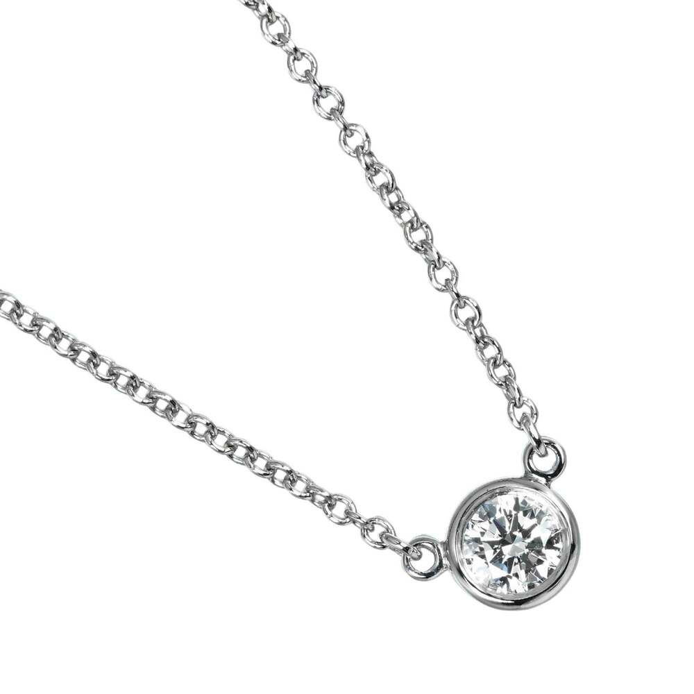 TIFFANY Authentic Silver Diamond Necklace